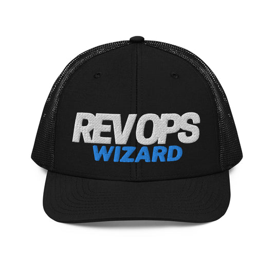 Rev Ops Wizard Mesh Trucker Cap